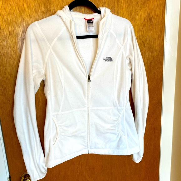 The North Face Tops - White Northface Hoodie